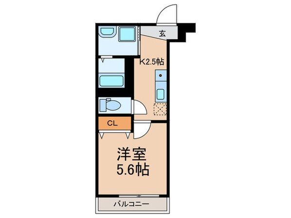 フジパレス緑橋WESTの物件間取画像